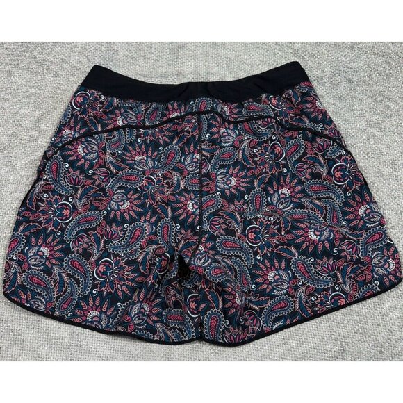 Lands' End Women's Swim Shorts - Black and Paisley Print - Picture 11 of 16